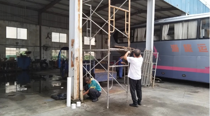 九江長運:修理公司應對惡劣天氣排除安全隱患